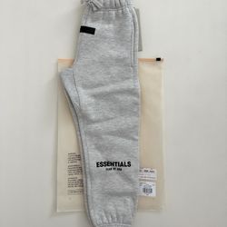 New Essentials Long Lounge Pants Light Oatmeal Size 4/5 Boys Girls