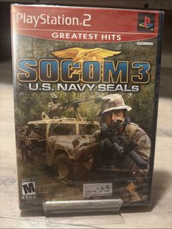 SOCOM 3: U.S. Navy SEALs (Sony PlayStation 2 PS2, 2005) GREATEST HITS NEW SEALED