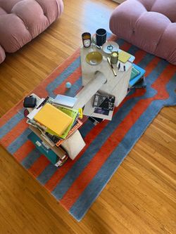 PIECES By An Aesthetic Pursuit Salerno Rug — Sangue Blue