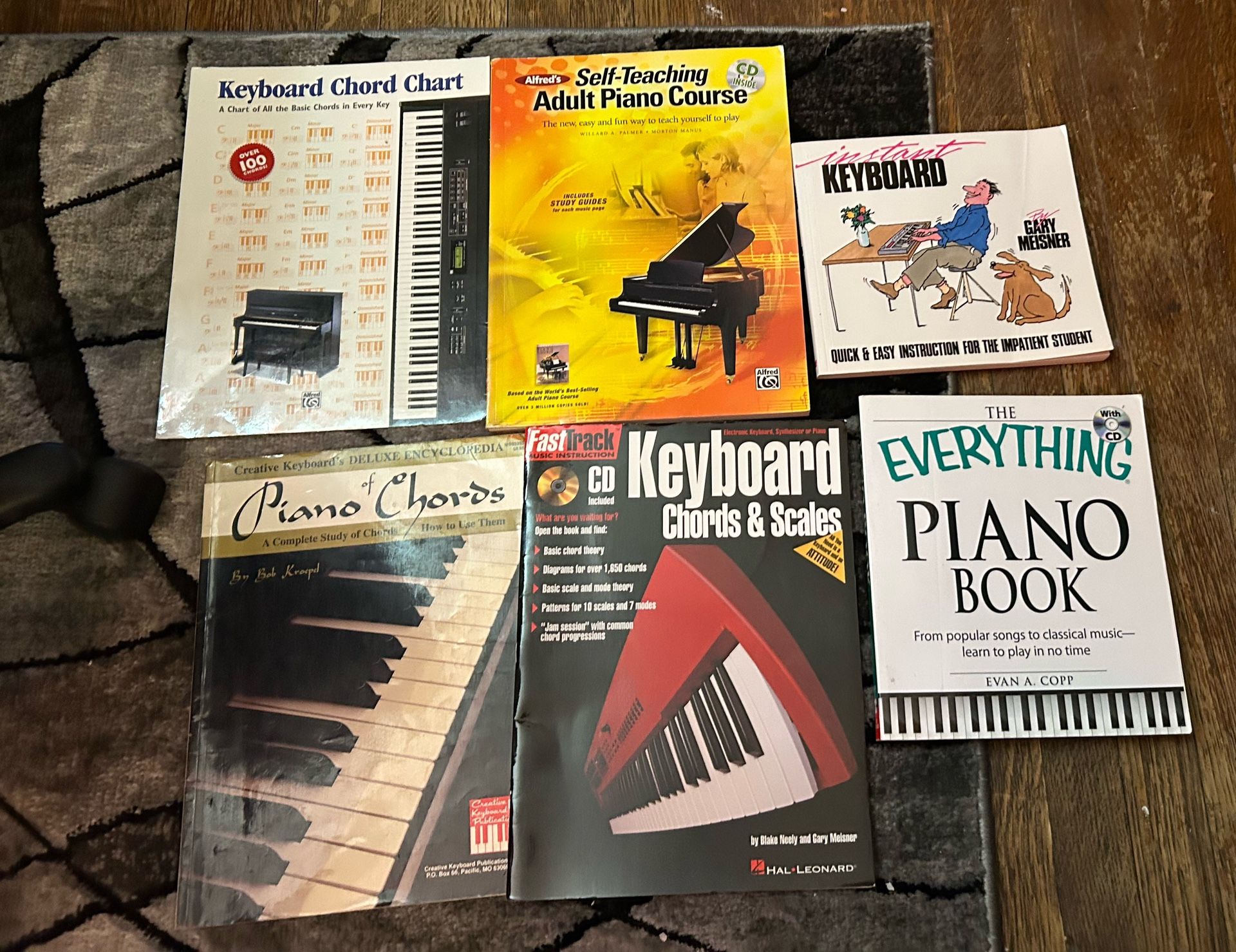 Piano books ( EVERYTHING) to Learn