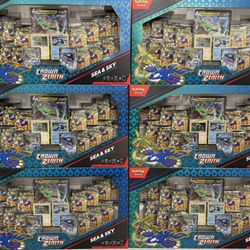 Pokemon Crown Zenith Sea and Sky Premium Collection Boxes