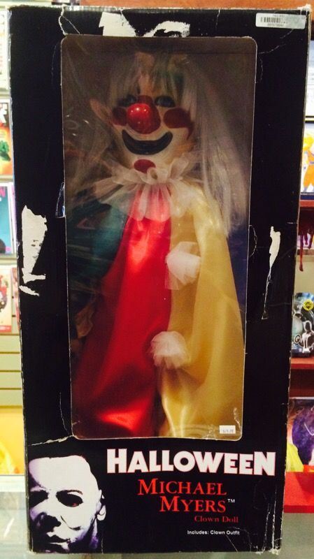 Michael myers sales clown doll