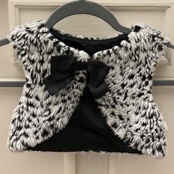 Cat & Jack Faux Fur Vest 3T