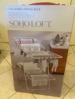 Collapsible drying rack