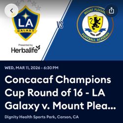 LA GALAXY Vs Mount Pleasant FA