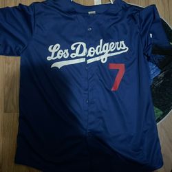 Julio Urías Dodger Jersey #7 Los Dodgers Giveaway Jersey