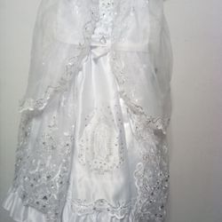 Baptism dress for baby girl