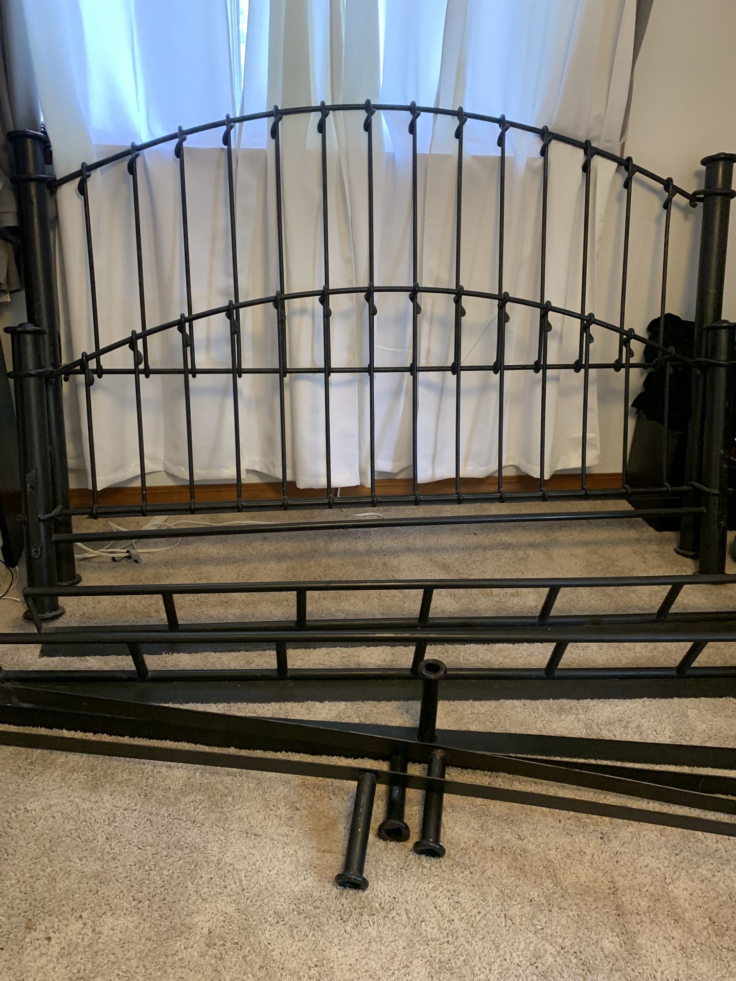 Eddie Bauer King Wrought Iron Bed Frame