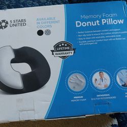 Donut Pillow Memory Foam