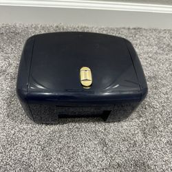 Jewelry Box with Mirror and Multiple Compartments 