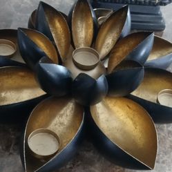 Vase Metalica Para Velas