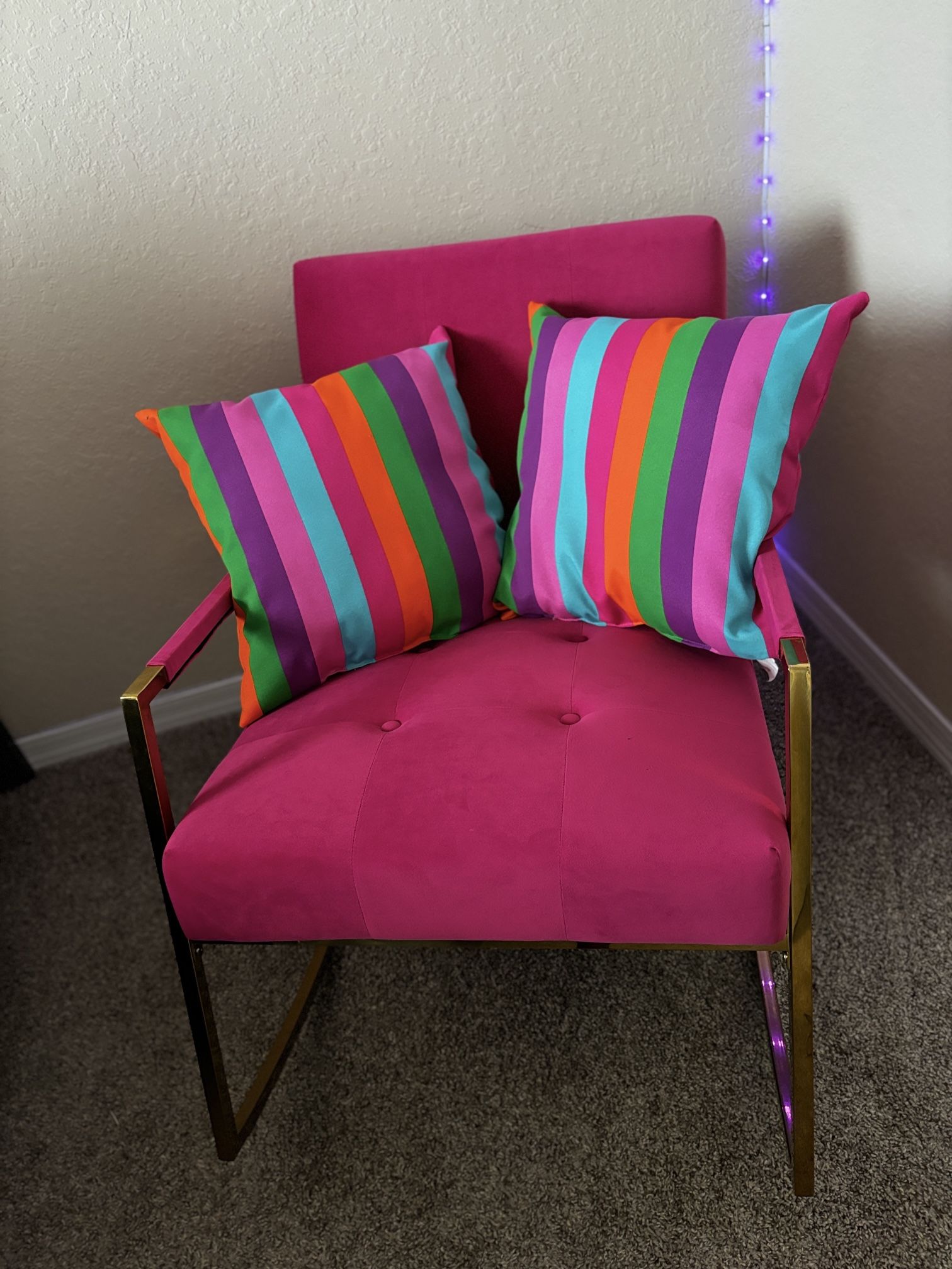 Velvet Accent Chairs