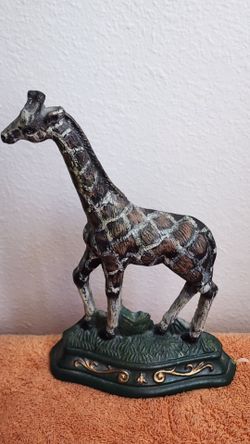 Giraffe doorstop