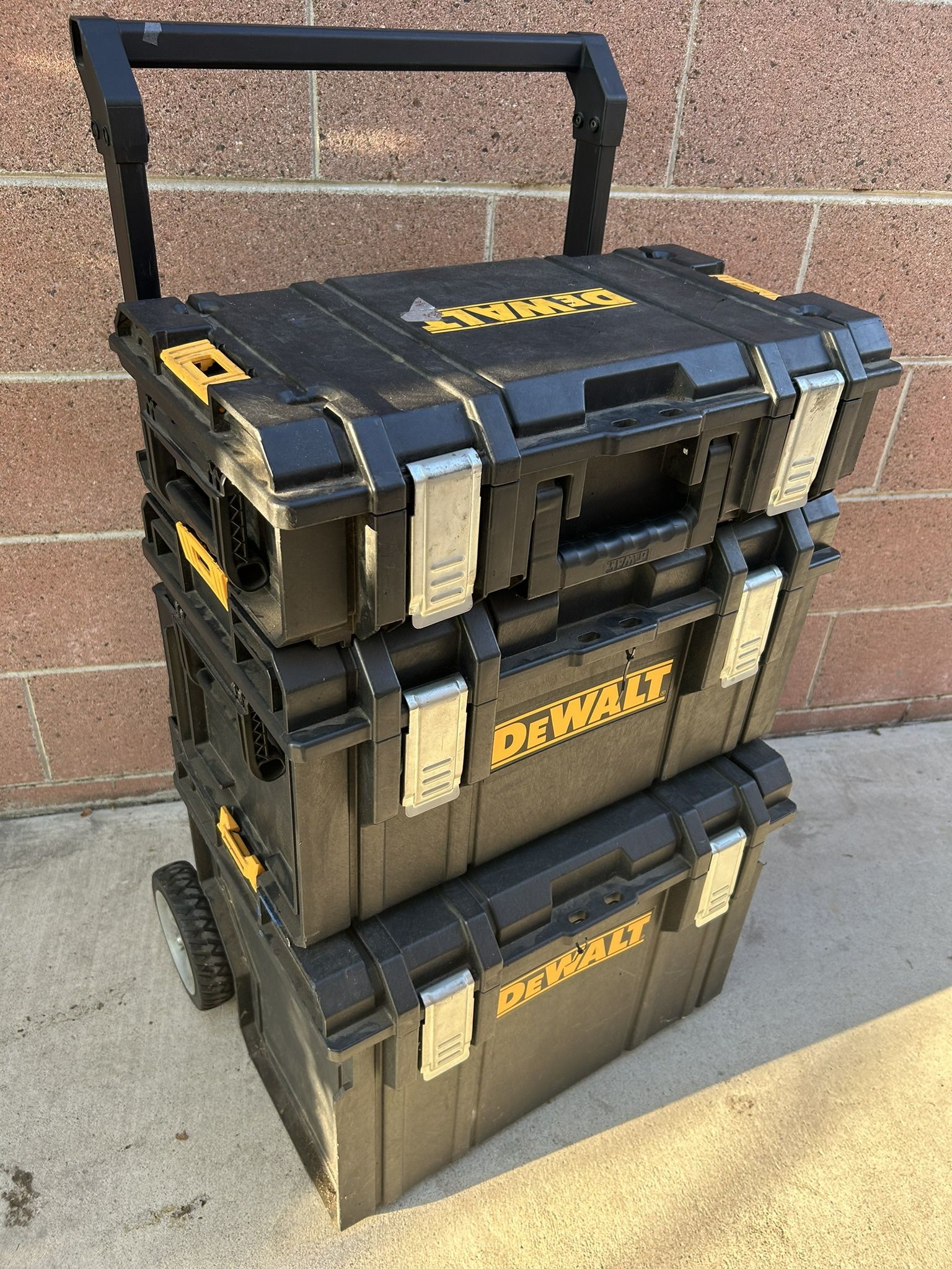 Dewalt Tool Boxes 3 PCs Empty