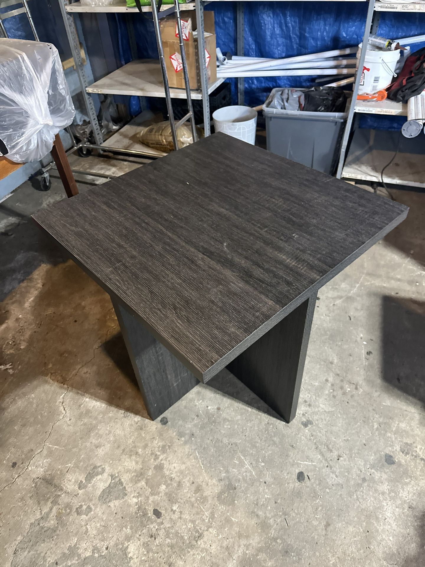 Table With 4 Storage Seats