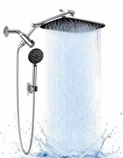 Rain Shower Head Combo with Handheld