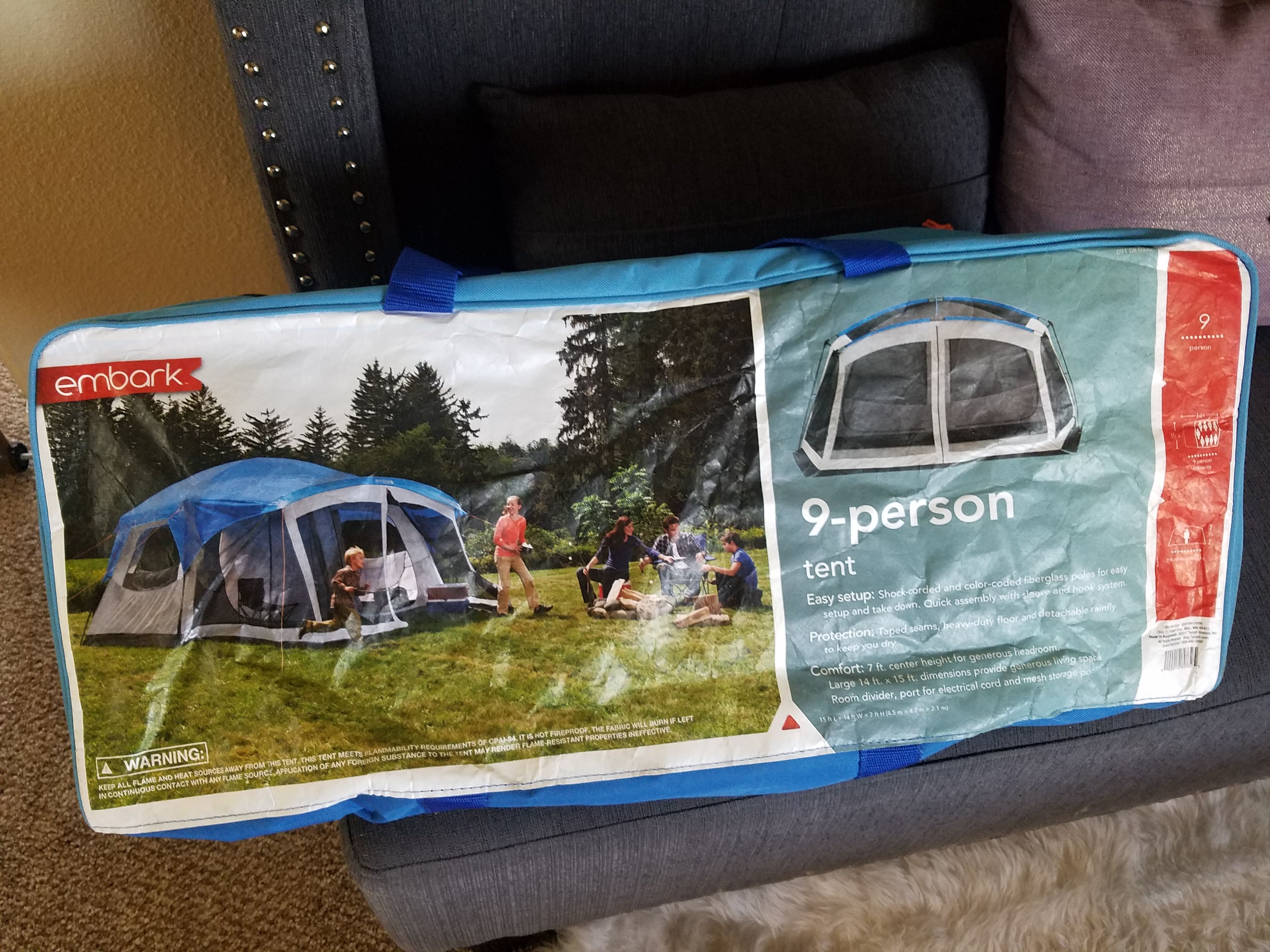 Embark tent clearance