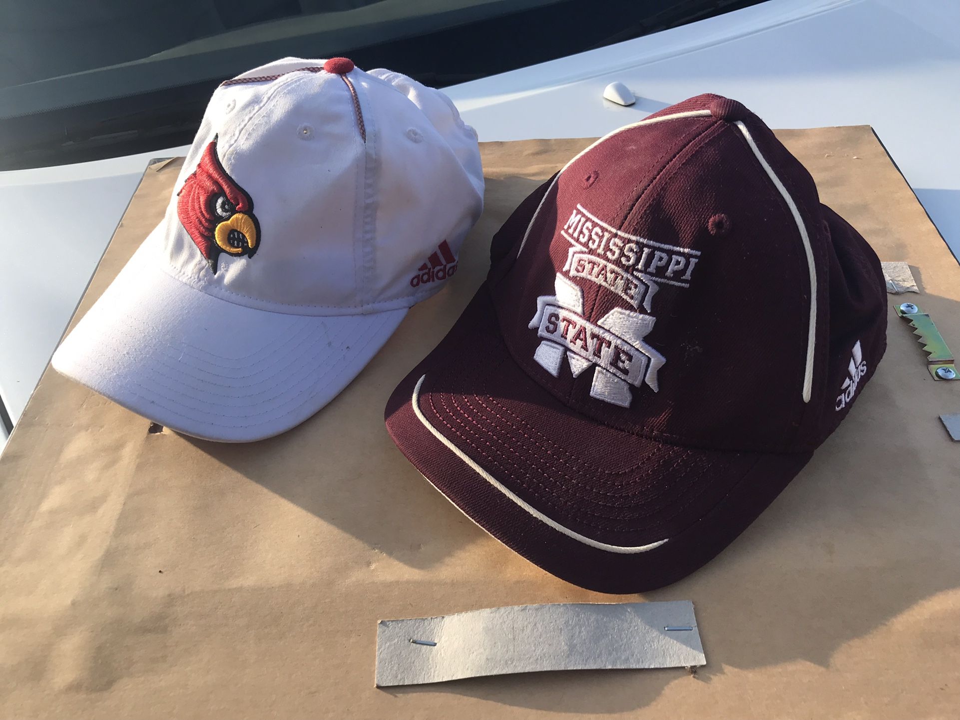Very Nice Adidas Bordered Hats $10 Each