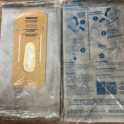 Oreck Vacuum Cleaner Bags (2). Type CC