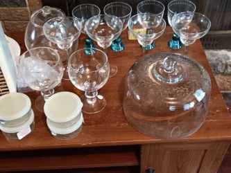 Princess House Hand blown Crystal And Picture Frames And Home Decor Pictures And T-Shirt Craft Paint All Brand New 