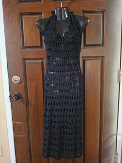 Handmade crochet swimsuit cover dress