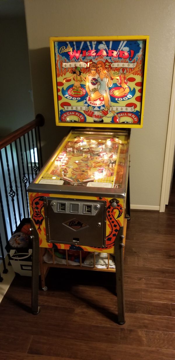 pinball wizard machine for sale