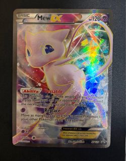 Mew EX Full Art Holo Pokemon Card XY126