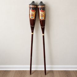 New TIKI Bamboo Torches – Set of 2