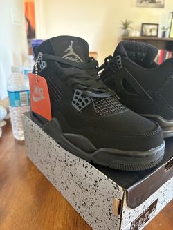 Black cats Jordan 4sl
