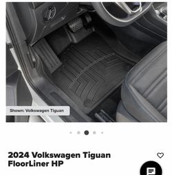 Floor mats Tiguan 2024- weathertech