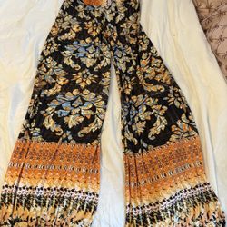 Boho Wide Leg Pants 