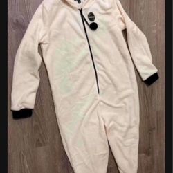 Snowman Onesie Adult Size Small Brand New 