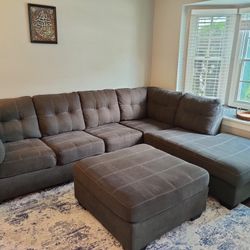 Couch With Ottoman