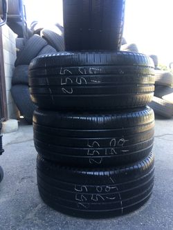 255/50/19 used tires 255-50-19 llantas usadas