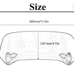 Motorcycle Windshield Extension 