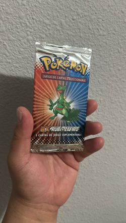 x1 Sealed Booster Pokemon VINTAGE EX Ruby & Sapphire (SPANISH) 2003
