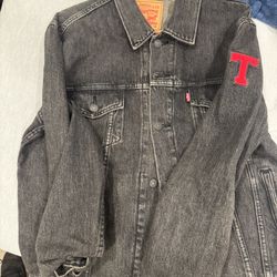 Dark Grey Denim Levi’s Jacket Teenagers MCR