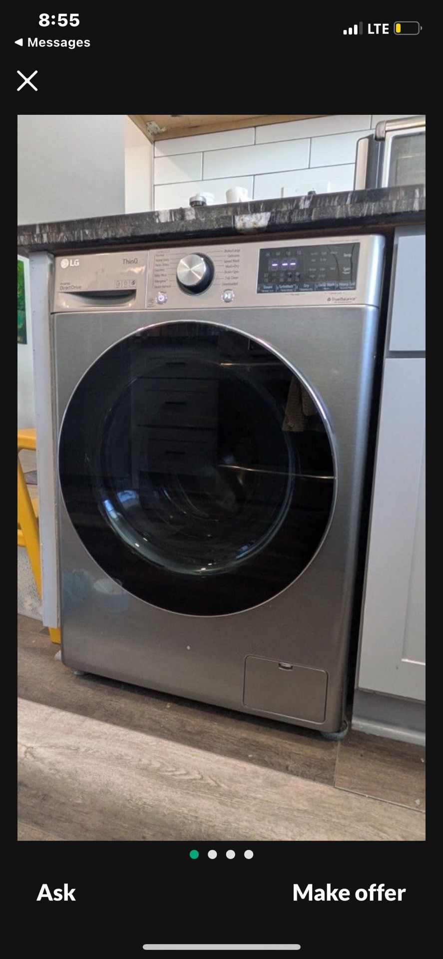 LG All-in-One Washer Dryer