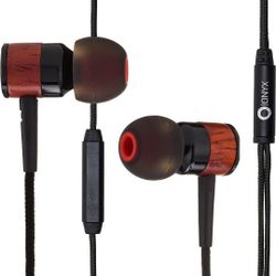 Onyx Noise Cancelling in-Ear Headphones with Mic (Black)
