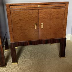 SET OF 2 Italian Wood End Tables