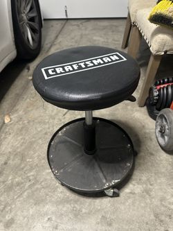 Craftsman Adjustable Garage Chair