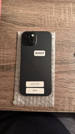 Iphone 15. 128 GB Black Boost