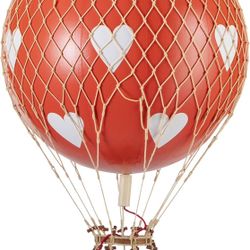 Authentic Models, Royal Aero Air Balloon, Hanging Home Decor - 22 Inch Height, Historic Hot Air Balloon Model for Home Decor, Detailed Vintage Decorat