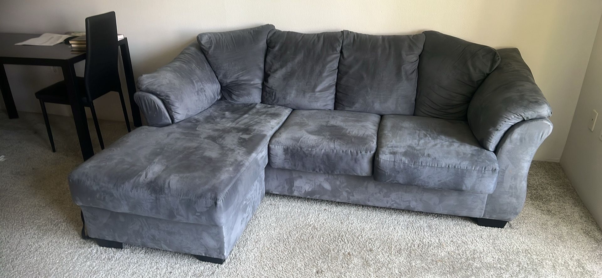 Ashley L shaped sofa