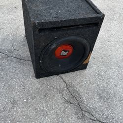 Dual Car Audio Power Subwoofer