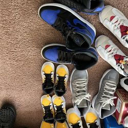 Prices Are Kids Some $65, $70  $80 Very  Good Condition!! ((little kids Size 9 Jordan’s 1 Yellow $65 👇🏽👇🏽some Are SOLD!!!