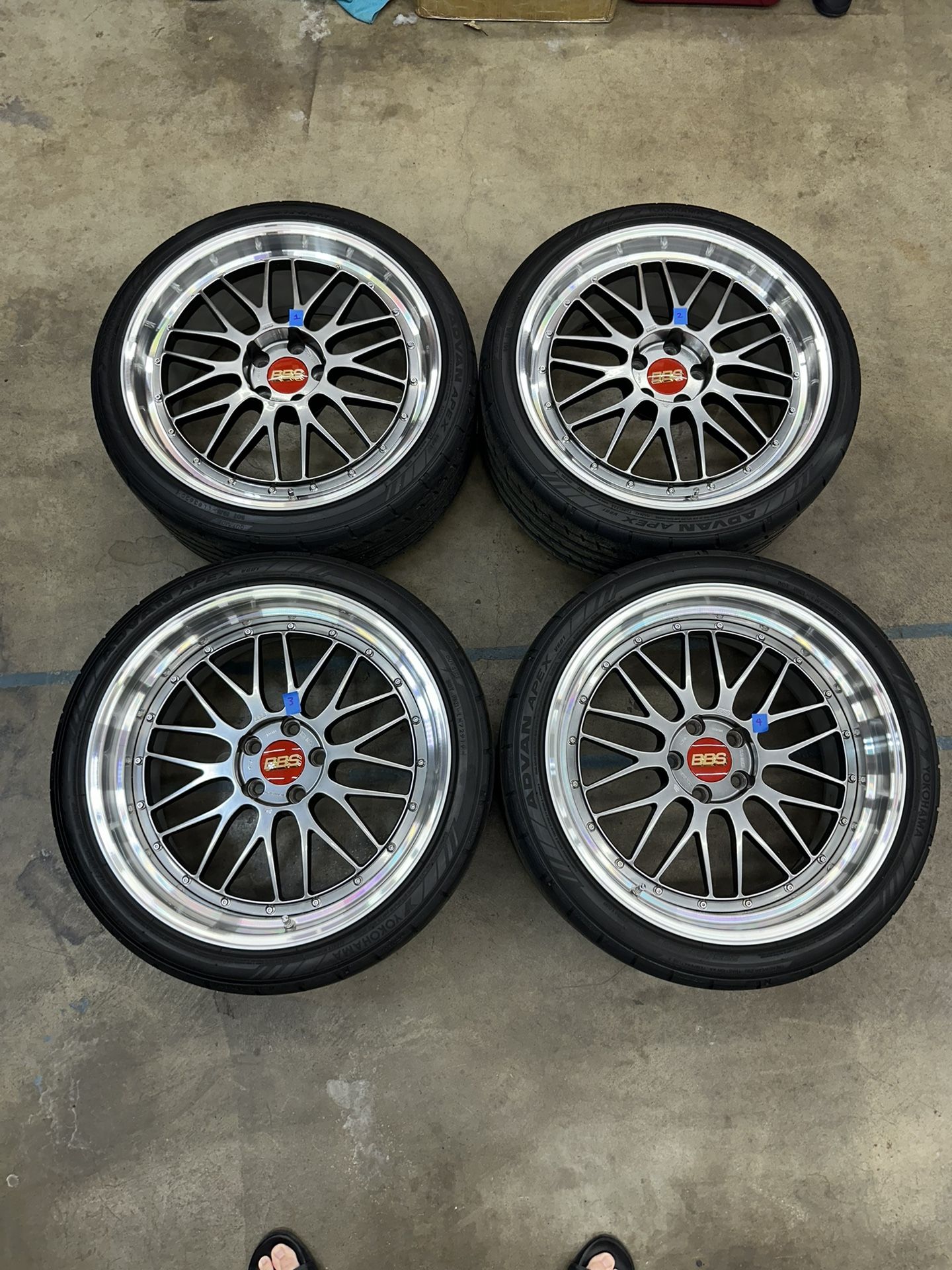 BBS LM Diamond Black 20x9.5 20x10.5 5x114 R35 Spec