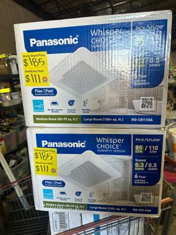 SaleSumo Panasonic Whisper Choice Humidity Sensor