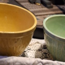 McCoy Fish Scale Bowls.