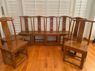 Antique Chinese Elm dinning Chairs